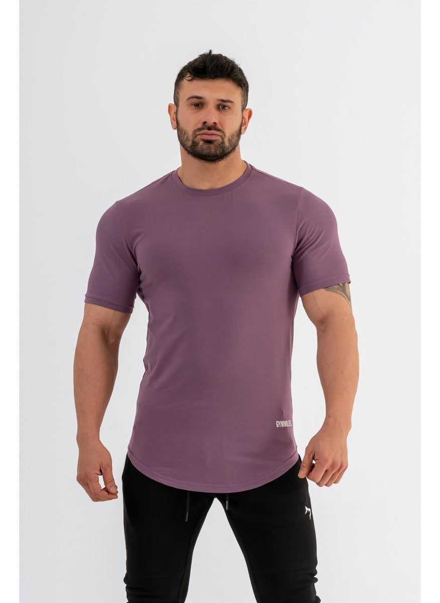 Men's Sports T-Shirt | T-Shirt | Purple | Workout Tanktop | Never Give Up | - pzsku/ZFE9E6C6A2370EF83C46AZ/45/_/1725613944/c05fc57b-0005-4b18-a1da-1eea445c55cd