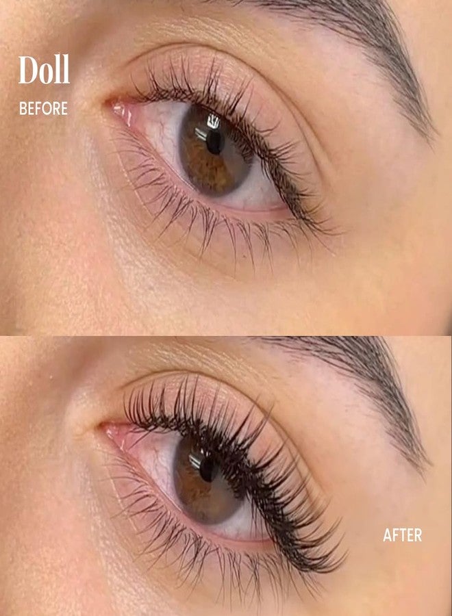 NOAK Eye to Eye 5D False Eyelashes - Doll | Lightweight, Reusable Natural Lashes | Comfortable Wear with Flexible Band | Easy to Apply | Soft Volume Everyday Lash Look - Image 3