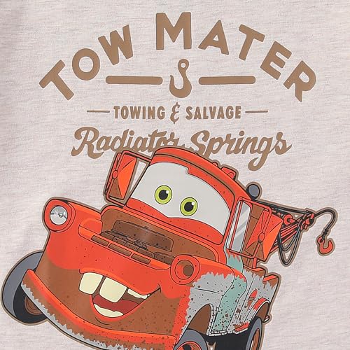 Disney Cars Lightning McQueen Boys 3 Pack Short Sleeve Crew Neck T-Shirt for Toddler and Big Kids Blue/Red/Grey - Image 5