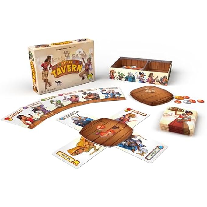 Asmodee Little Tavern Party Game  Seat The Best Customers Collect The Most Tips and Win Strategy Game for Kids  Adults Ages 8 35 Players 25 Min Playtime Made by Repos Production - Image 5