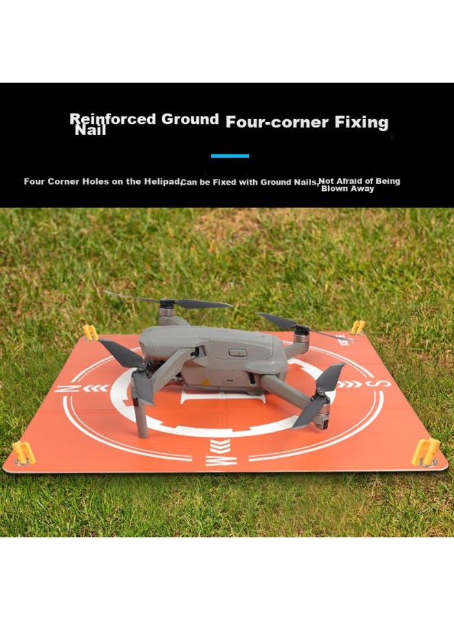 Odd Leaves Qiyeh Parking Pad Suitable For Dji Air 3 Drone, Air 2s Accessories, Mini 4 Pro, Portable Folding Landing Pad, Mavic 2 Outdoor Takeoff, Landing, And Lifting Mavic Cine Copter 2 - Image 1