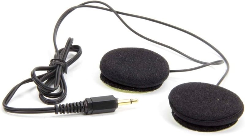 Raceceiver Helmet Speaker with 3.5mm Jack and Foam Ear Pads