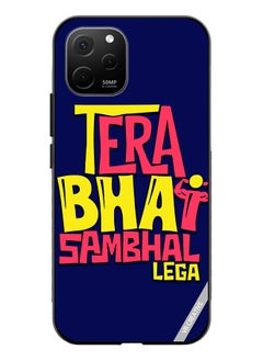 Protective Case Cover For Huawei Nova Y61 Tera Bhai Sambhal Lega Hindi Quots Design Multicolour