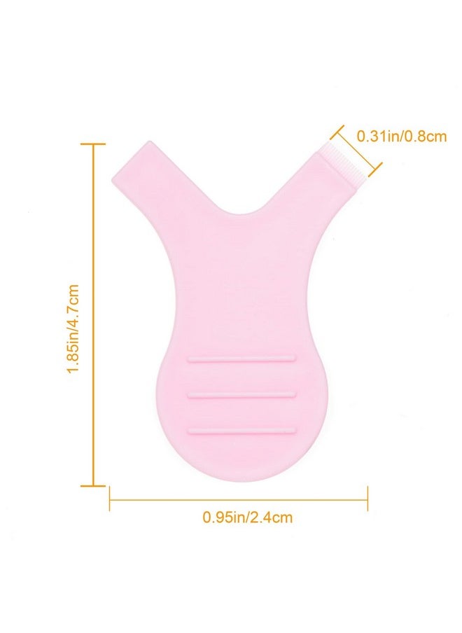ekysso - 100 Pieces Pink Y Shape Lash Lift Brush, Eyelash Lift Perm Tools, Lash Separator And Tint Tool, Lash Lift Perm Applicators, Eyebrow Lash Perming And Tint Brush, Lash Lift And Perm Supplies - Image 1