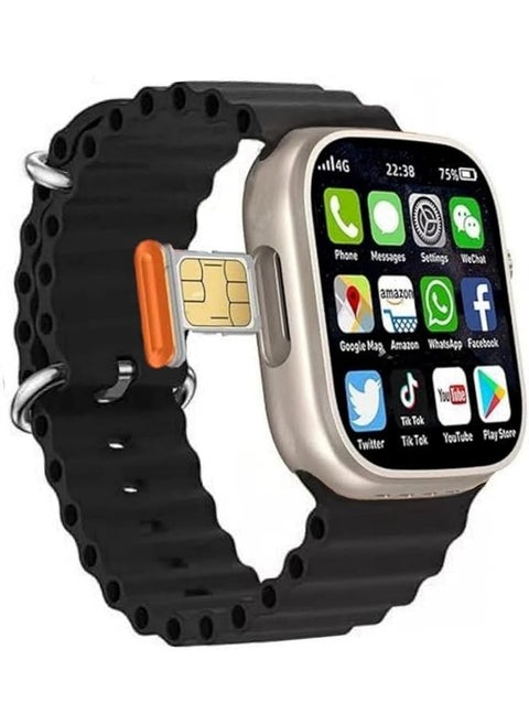 Smart Watch With 2.01 Inch HD Screen Bluetooth Connection Multiple Sports Modes Supports 4G SIM Card And Multiple Apps
