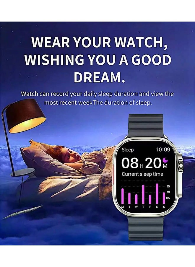 Smart Watch With 2.01 Inch HD Screen Bluetooth Connection Multiple Sports Modes Supports 4G SIM Card And Multiple Apps