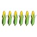 Vosarea VOSAREA 6pcs Artificial Corn, Lifelike Corn Fake Simulation Vegetable Decorations Photo Props Green  - Image 2