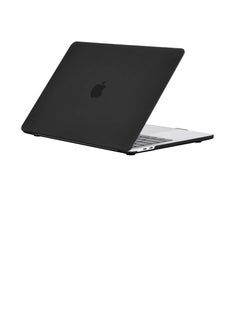 Zexen Case Compatible for New MacBook Pro 13 inch M2 A2338 A2251 M1 A2289 A2159 A1989 A1706 2024 2023 2022-2017 with Touch Bar,Plastic Hard Shell Case Cover,Smooth Shiny Surface, Black  - Image 1