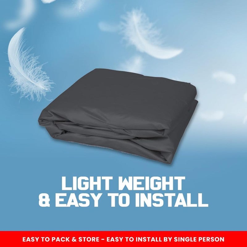 Agc All Weather AGC Car Cover – Universal Full Car Body Protection Cover for Cars, SUVs & Sedans, Waterproof and Dustproof Vehicle Cover with UV Protection, Heat Resistant Fabric, Elastic Corners, Mirror Pockets and Triple Stitched Durable Design - Image 4