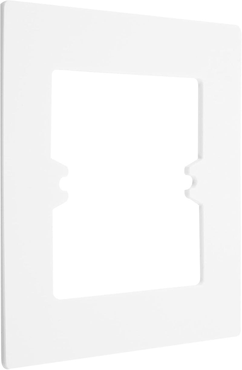 Lurrose 86-type Light Wall Plate Cover White Decorative Wall Plate Spacer for Electrical Switch Box for Light Switch Replacement - Image 1