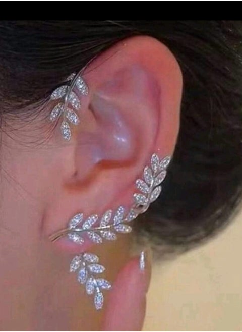 1pc Leaf Shaped Stud Earring