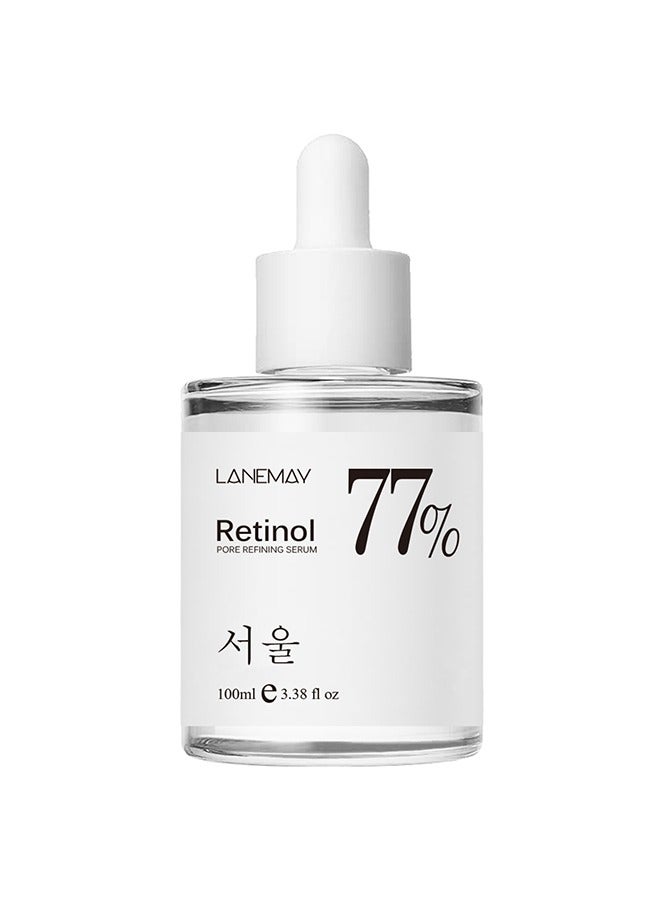 LANEMAY Retinol pore refining Serum, 77% Retinol Serum Refining Skin, Moisturizing Skin Lotion,Calming Skin, Refreshing, Purifying, Korean Skincare 100ml - Image 1