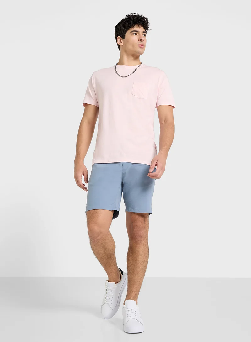 برايف سول Crew Neck Pocket T-Shirt