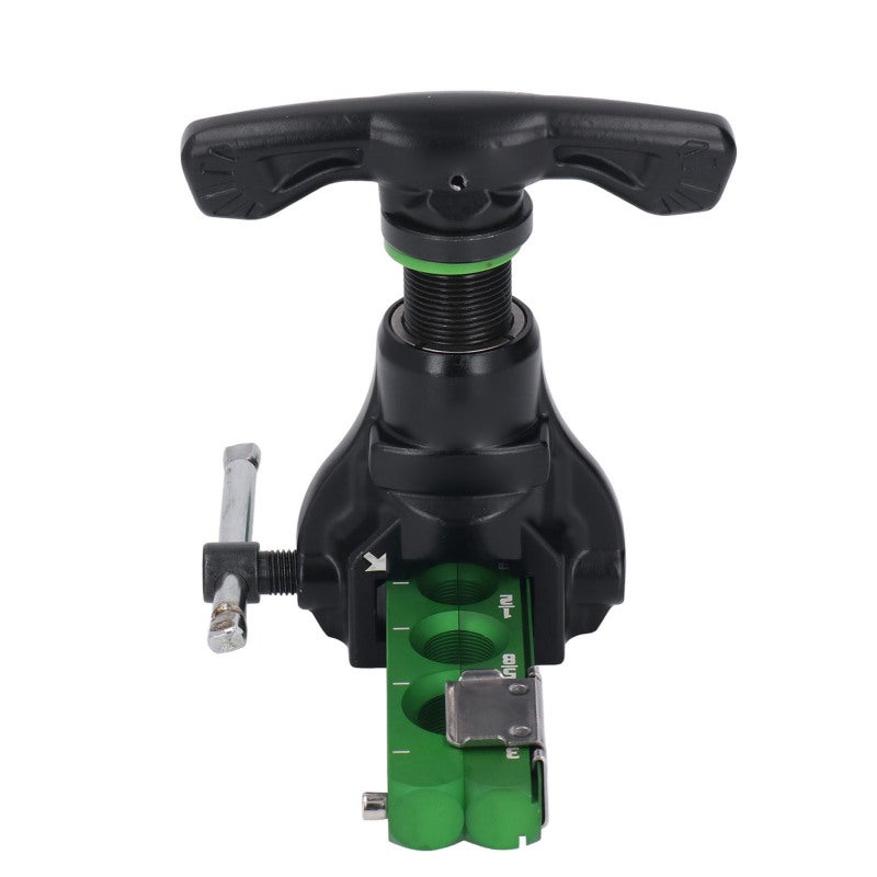 Flaring Tool Kit: 45 Degree Aluminum Alloy Eccentric Gantry - Roller Type Bearing Cutter Tube Flaring Tools for Refrigeration Maintenance, Car Maintenance, Chemical Pipeline Connection - Image 2