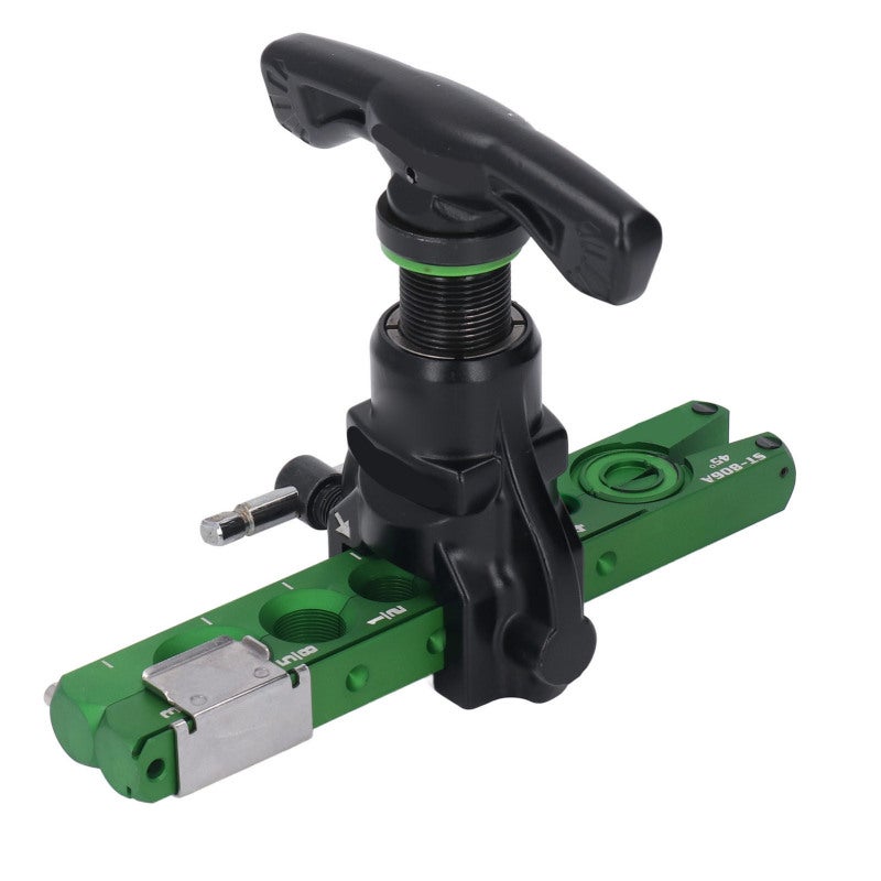Flaring Tool Kit: 45 Degree Aluminum Alloy Eccentric Gantry - Roller Type Bearing Cutter Tube Flaring Tools for Refrigeration Maintenance, Car Maintenance, Chemical Pipeline Connection - Image 1