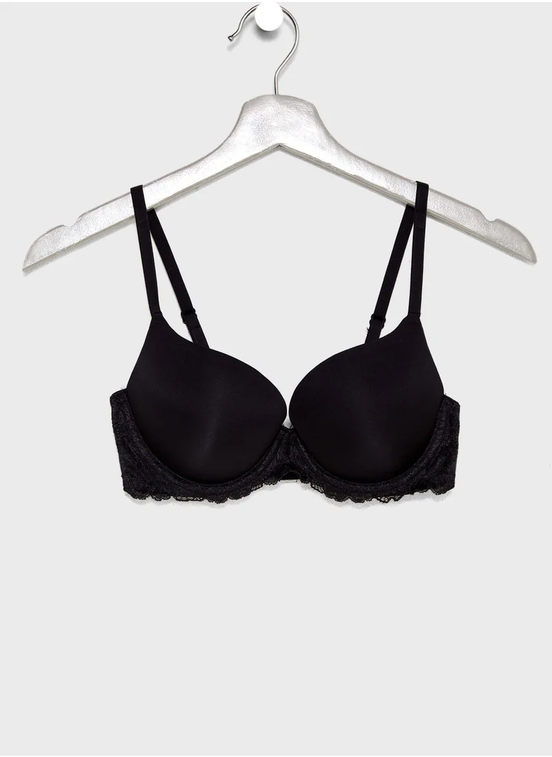 Dorina Lace Detail Push Up Bra