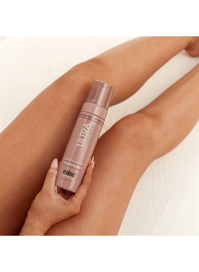 MINETAN BODY.SKIN MineTan Self Tanners Best Sellers Bundle, Ultra Dark Forever Bronze Kit - Includes Ultra Dark Self Tanner Mousse, Invisible Color Tanning Lotion + Self Tanning Mitt, No Orange Tones or Fake Tan Smell 
