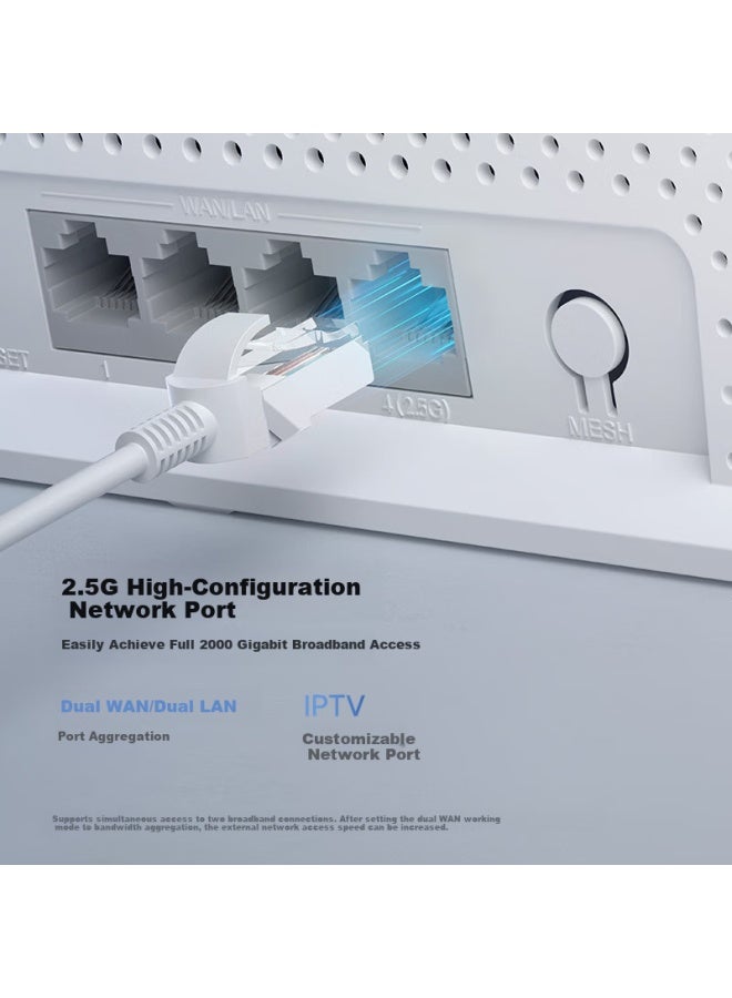 M I Mi Router Be5000 Wi-fi 7 5000mbps 2.5g Ethernet Port Dual Broadband Access Mi Home Linkage Network Security Protection Home Router - Image 5