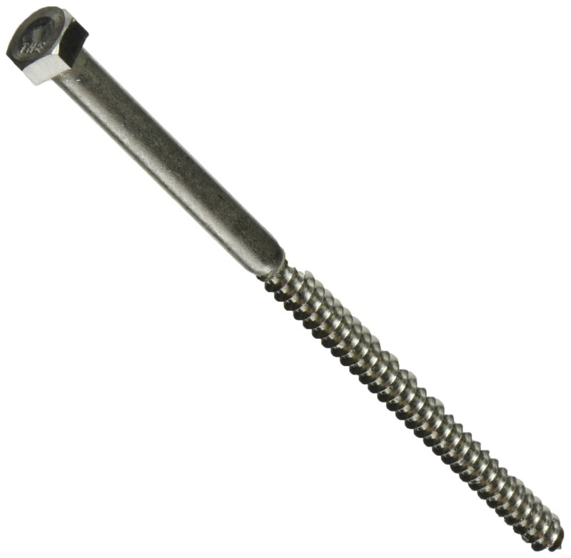 Hillman The Hillman Group 964597 516 x 6Inch Stainless Steel Hex Lag Screw 10Pack - Image 2