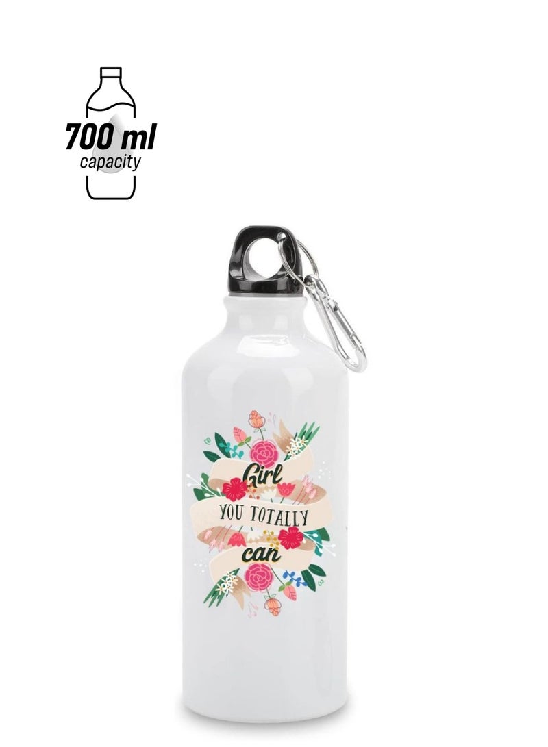 International Womens Day Water Bottle 23 Oz–700ml Insulated Stainless Steel Bottle,Keeps Drinks Hot&Cold,Reusable Travel Flask,Gift For Celebrations&Holidays
