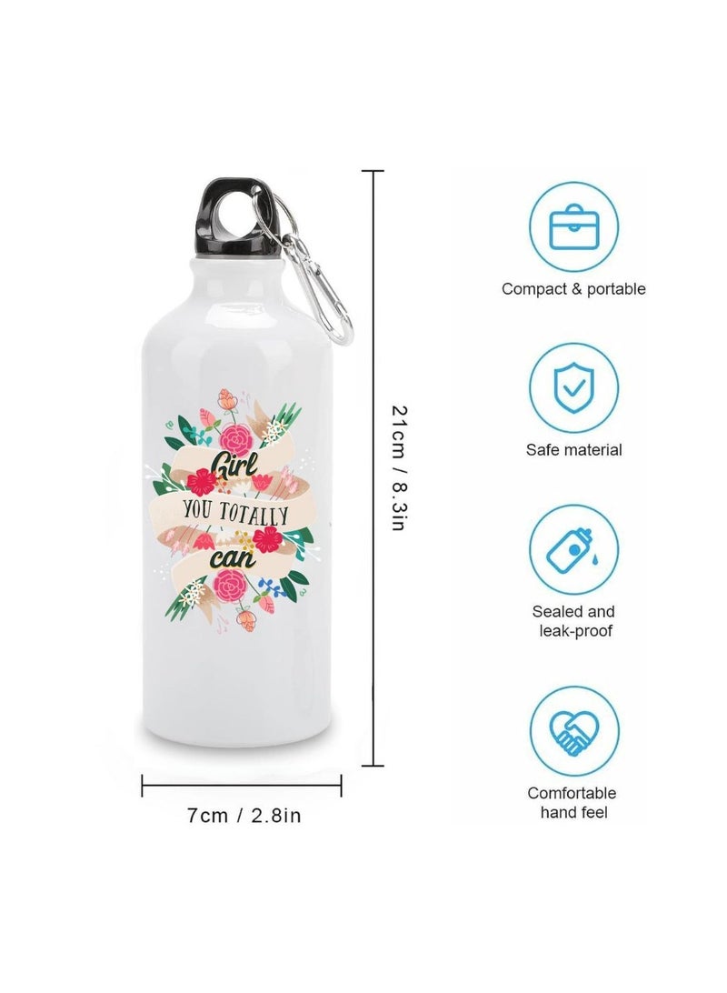 International Womens Day Water Bottle 23 Oz–700ml Insulated Stainless Steel Bottle,Keeps Drinks Hot&Cold,Reusable Travel Flask,Gift For Celebrations&Holidays