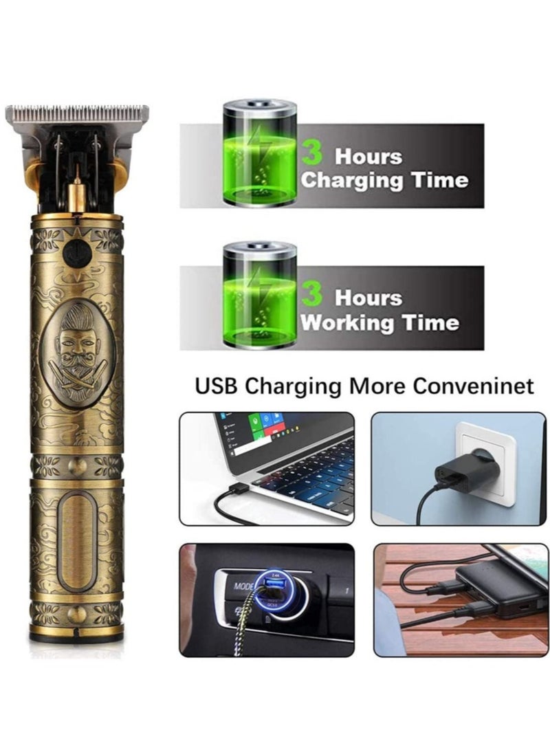 ELTRAZONE Mens Clipper Cordless Hair Clippers, Razor Electric Professional Beard Trimmer Grooming Shaving Machine Self Hair Cutting Haircut Trimmers Cutter - Image 4