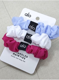 alo alo hair band Metal ring large satin hair band 