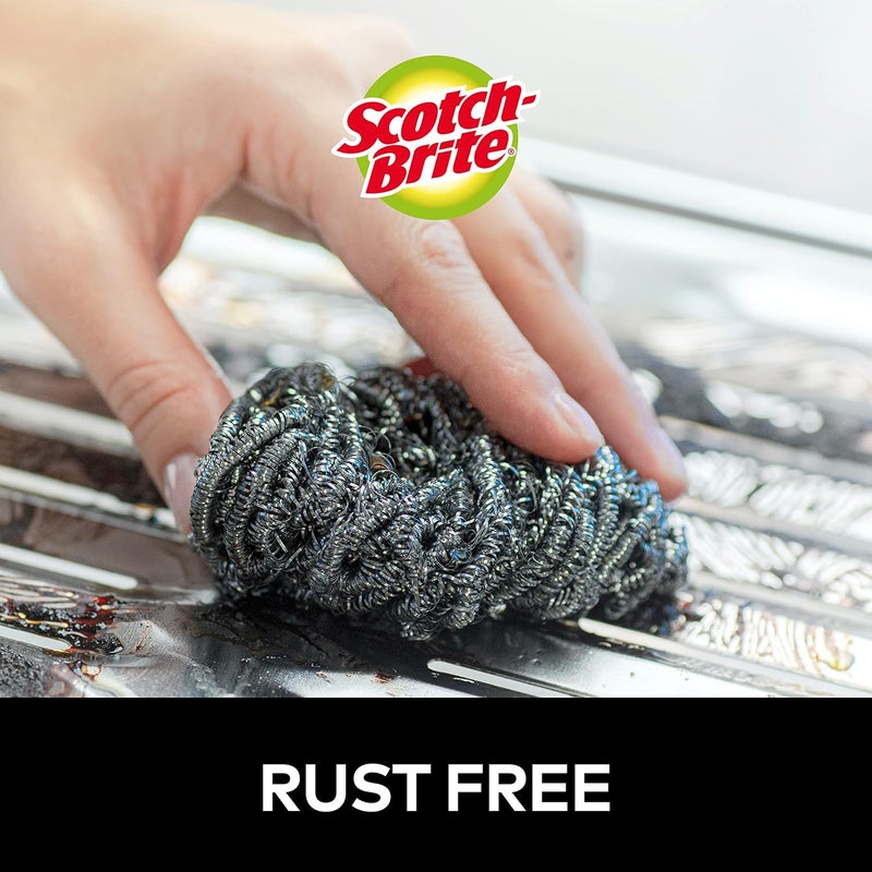 Scotch Brite Scotch-Brite Stainless Steel Scrubber Value Pack - Image 4