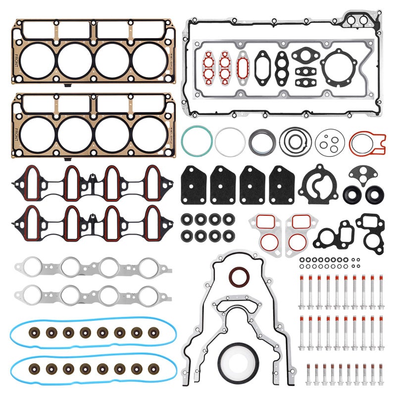 AUTOBABA 53 Full Cylinder Head Gasket Set with ES72220 Bolts Compatible with 20072013 Buick Chevy Silverado Suburban Tahoe GMC Savana Sierra Yukon 53L Engine