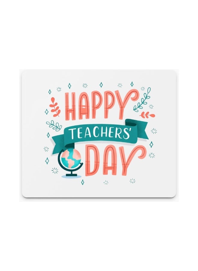 PRINTSHOP4ME Teacher's day for Printed Mousepad - Non slip base mousepad - Teacher Appreciation gifts - Inspire Rectangle Mousepad - Gift Idea for Teachers - Desk Accessories - Image 1