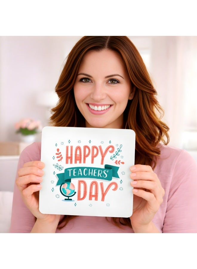 PRINTSHOP4ME Teacher's day for Printed Mousepad - Non slip base mousepad - Teacher Appreciation gifts - Inspire Rectangle Mousepad - Gift Idea for Teachers - Desk Accessories - Image 4