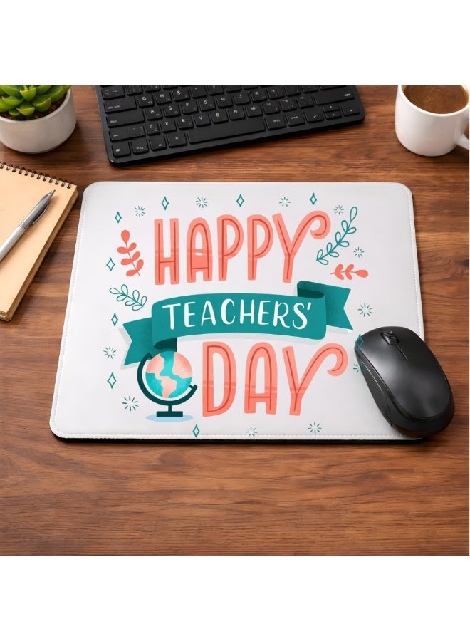 PRINTSHOP4ME Teacher's day for Printed Mousepad - Non slip base mousepad - Teacher Appreciation gifts - Inspire Rectangle Mousepad - Gift Idea for Teachers - Desk Accessories - Image 3