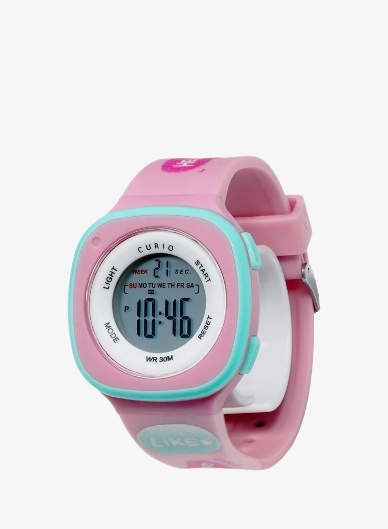 Curio  Kids's Plastic Digital Watch CU-2207LK-3 - 37 mm  | Best Price UAE