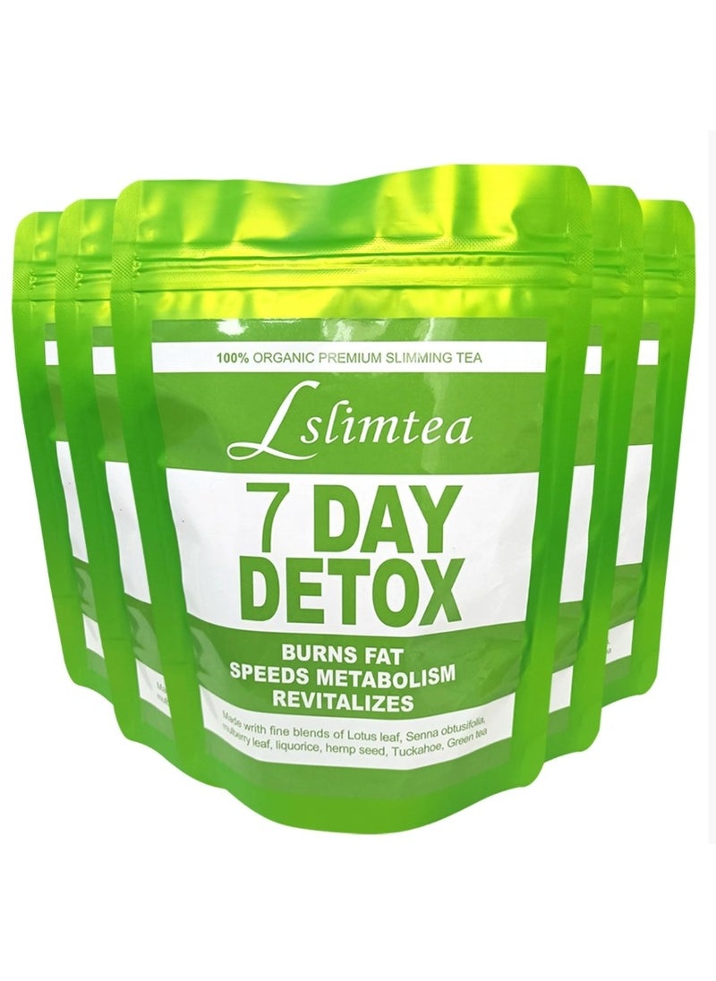 Wins Town 7-Day Slimming Tea 100% Natural Organic Herbal Weight Loss Detox & Burn Fat Boosts Metabolism No Side Effects  - Image 1