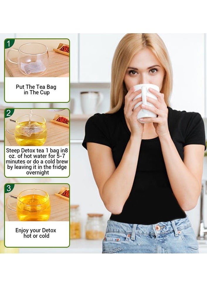 Wins Town 7-Day Slimming Tea 100% Natural Organic Herbal Weight Loss Detox & Burn Fat Boosts Metabolism No Side Effects  - Image 5