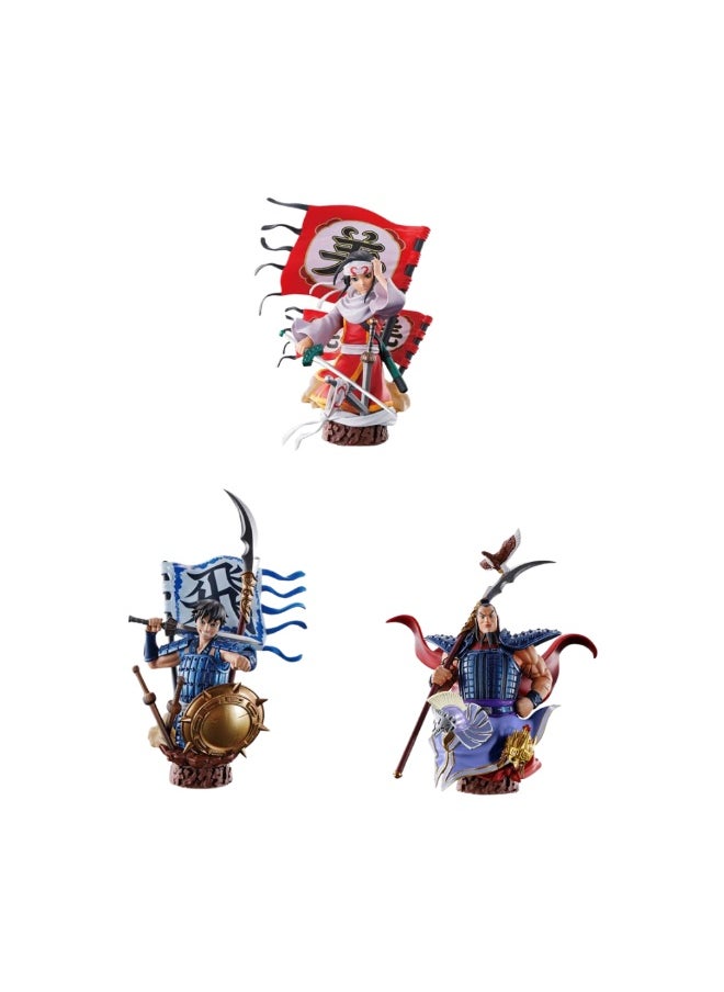 MegaHouse - Kingdom Trading Figure 3-Set Domination Chapter 1 (Special Edition Set) by Megahouse - Image 1