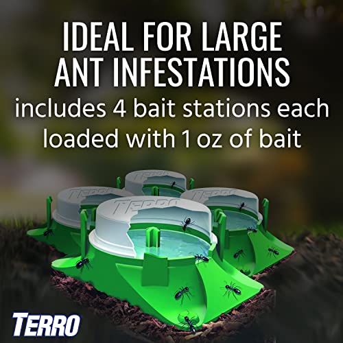 TERRO Outdoor Ready-to-Use Liquid Ant Bait Killer and Trap - Kills Common Household Ants - 12 Bait Stations - T1804-3SR - Image 5