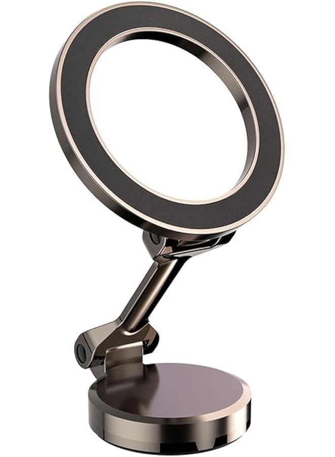 إيروريكس حامل هاتف مغناطيسي للسيارة قابل للطي، حامل هاتف للسيارة بدون استخدام اليدين، يدور 360 درجة، لجميع الهواتف، لهاتف Iphone Max Plus Mini - Image 1