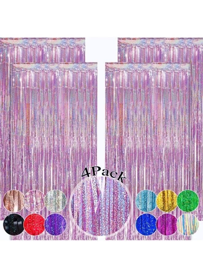 مجموعة من 4 شرائط زينة معلقة للحفلات - Image 1