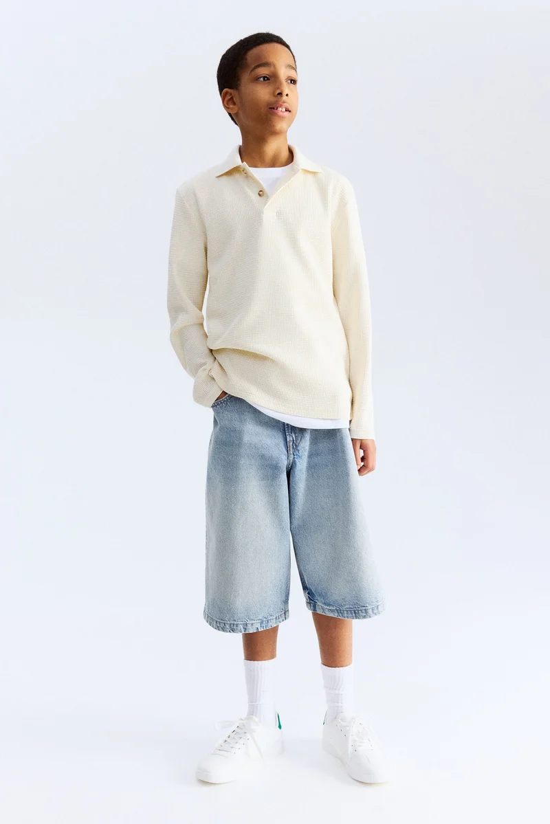 H&M Baggy denim shorts