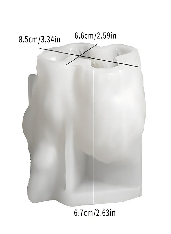 Wehous Highland Cow Silicone Molds, 3D Cow Resin Candle Soap Molds, Unique Animal Mold for Chocolate Fondant Cake Decorating, Keychain Jewelry Pendant Car Freshie Wall Hanging Mold Art Craft Decor - Image 2