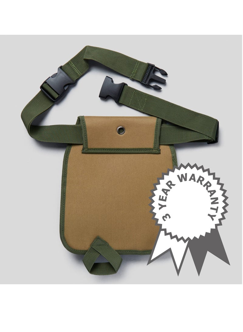 6 POCKET Tool Pouch Gardening Tools Belt Bag Portable Electrician's Tool Bag Adjustable Waist Tool Belt Pouch Single Side Tool Belt Pouch Canvas Construction for Carpenters Gardeners - Image 2