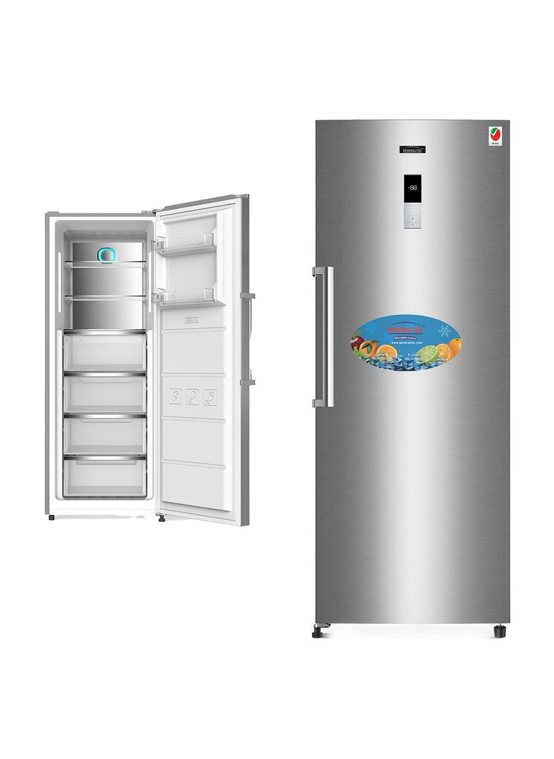 GENERALTEC Generaltec GFUP500S Upright Freezer – 265L, Single Door, No Frost, Eco-Friendly, Energy-Saving, 5-Year Compressor Warranty  - Image 3