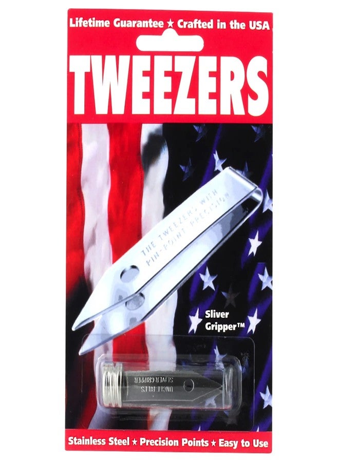 Sliver Gripper 2 Pack Uncle Bill's 19074 Sliver Gripper Tweezers - Image 4