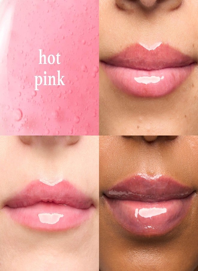 Julep So Plush Lip Oil, Hydrating Lip Treatment, Sheer Color & High-Shine Finish, Infused With Jojoba Oils, Apricot and Avocado, Vegan & Cruelty-free, Hot Pink - Image 2