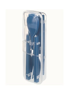 sistema Sistema Cutlery To Go :Travel-Ready, Lunch Box Essential , BPA-Free & On-the-Go, Blue , Made In New Zealand  - Image 2
