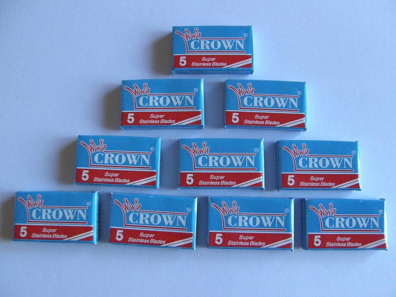 Lord 100 Crown Super Stainless Double Edge Safety Razor Blades 