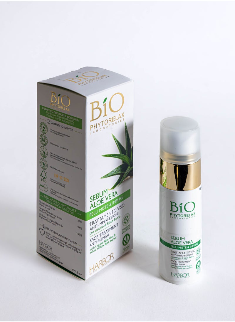 Phytorelax Italian Aloe Vera Acne and Blemish Removal Cream 30ml for Clear and Flawless Skin Care  - Image 2