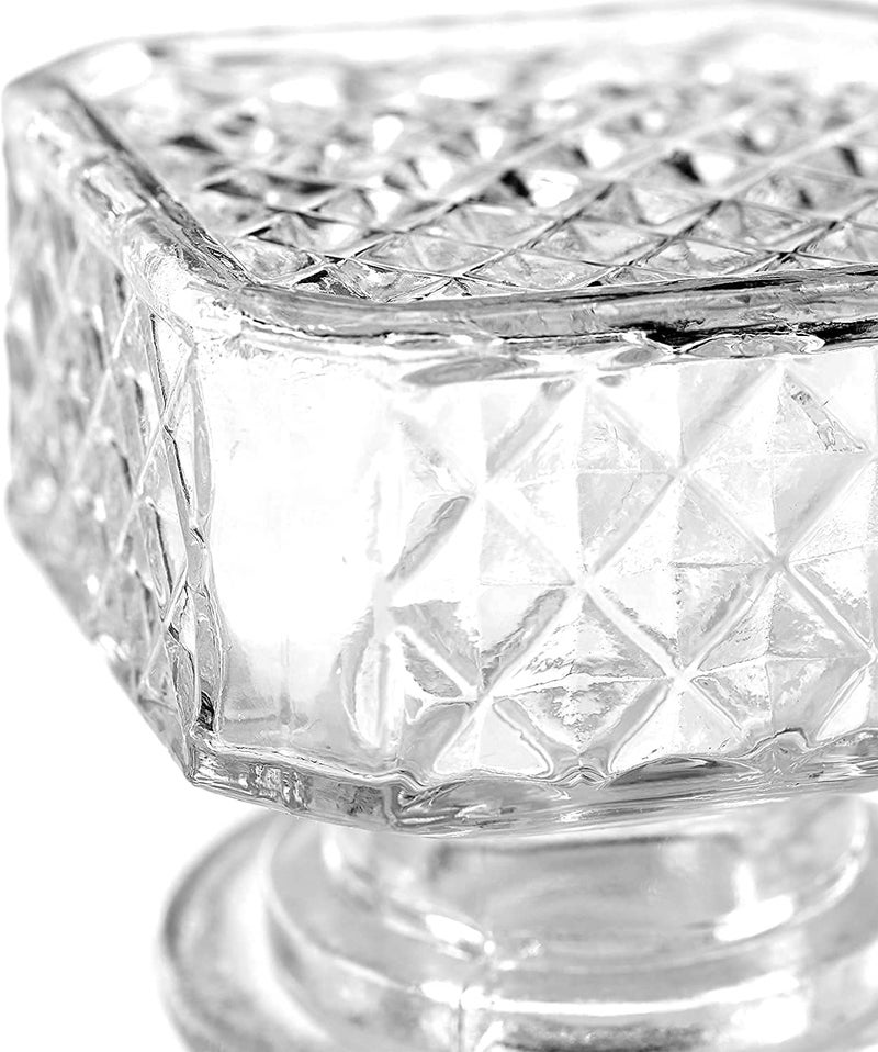 Ash & Roh Ash & Roh 750ml Luxury Crystal Whiskey Decanter Elegant Style Lead-Free Glass Bottle for Scotch, Bourbon, and Cocktails (Wiskey Decanter)  - Image 3