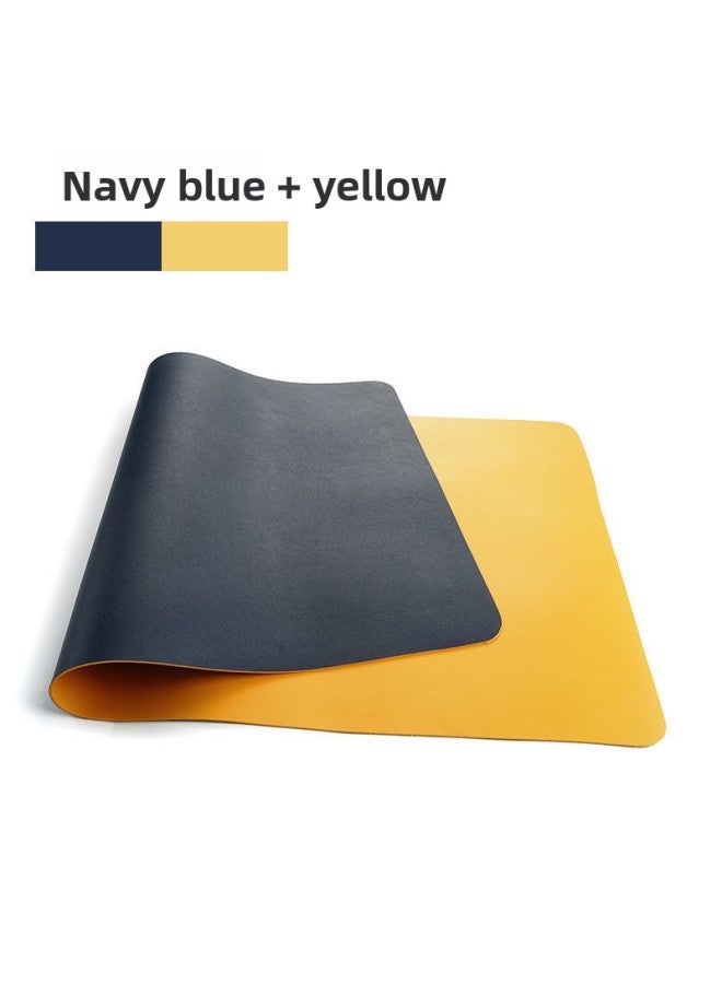 Mouse Pad Office Desk Pad Oversized Laptop Pad Large Game Keyboard Pad Leather Mat Desk Mat Writing